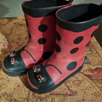 Stivali bambino coccinella