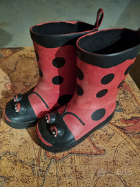 Stivali bambino coccinella