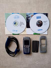 Telefonino cellulare Nokia 6100 con kit connession