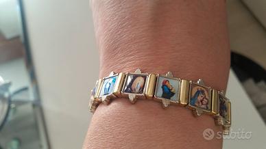 Bracciale con immagini sacre