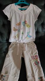 COMPLETINO ESTIVO bimba  3-4 anni   2pezzi +1