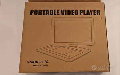 lettore DVD portatile auto e casa