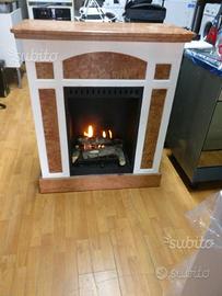 Biocamino da appoggio caminetto bioetanolo