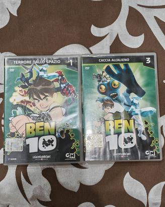 2 DVD della serie animataBen 10