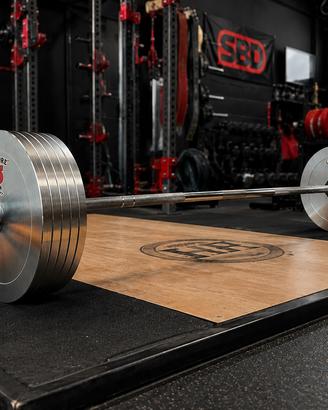 Dischi powerlifting 25 kg pesati e calibrati
