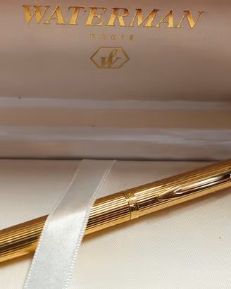 Penna Stilografica Waterman Gentleman Godron 