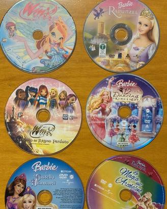 Film da bambina, 6 DVD originali