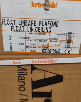 Lampade Artemide Float lineare plafone 
