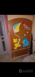Armadio + cassettiera  Whinnie the pooh