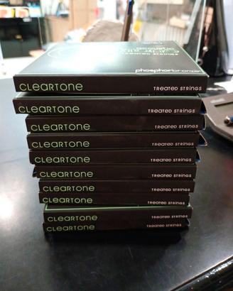 10 mute di corde per chitarra Acustica Cleartone 