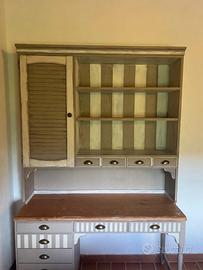 SCRIVANIA PROVENZALE SHABBY CHIC