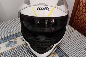 Casco integrale unik colore bianco, L