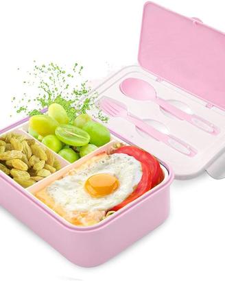 NUOVO-Lunch Box, Porta Pranzo, 1400m-ROSA