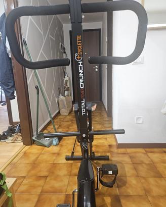 Power Crunch + cyclette  attrezzo multifunzioneale