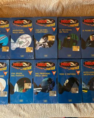 10 Videocassette VHS Diabolik nuove sigillate