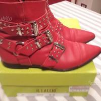 Stivaletti Rossi Il Laccio