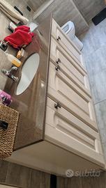  mobile lavabo bagno con armadio
