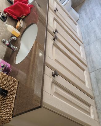  mobile lavabo bagno con armadio