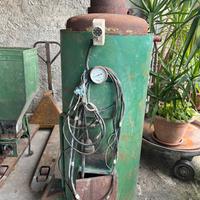 Caldaia bruciatore a sansa nocciolino frantoio