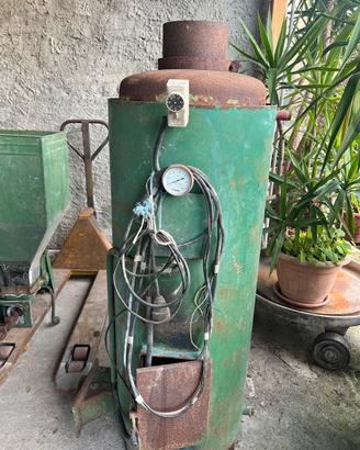 Caldaia bruciatore a sansa nocciolino frantoio