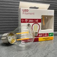 20 Lampadine Luci led E27 bianco caldo da catenari