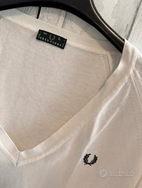 Pullover Bianco Fred Perry L