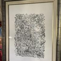 Quadro con grafica Masson