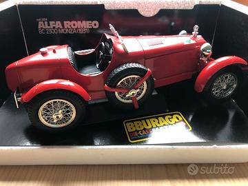 Bburago scala 1/18 Alfa Romeo 8C 2300 Monza 1931