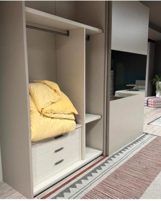 armadio 2 ante scorrevoli 