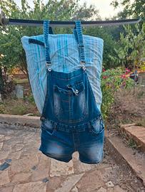 Salopette jeans donna 46/XL