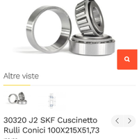 Cuscinetti rulli conici SKF J2 30320