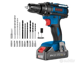 Trapano avvitatore con batteria