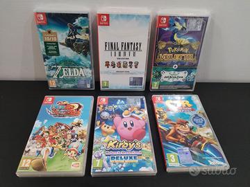 Giochi Nintendo Switch (Pokemon, Zelda, Kirby..)