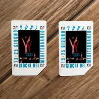 Schede telefoniche Giochi del Mediterraneo 1997