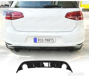 DIFFUSORE VOLKSWAGEN GOLF 7 12-17 LOOK TCR NERO LU