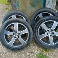 nr. 4 cerchi MOMO in lega del 17" FIAT 500X