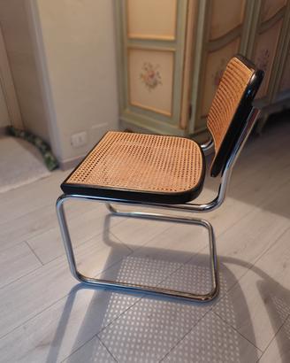 Set sedie Cesca di Marcel Breuer per Gavina