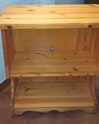 Mobile in legno porta televisione