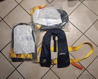 Giubbotti salvataggio autogonfiabili skipper 150HX