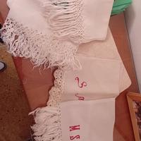 cucito ricamo Asciugamani anni 50