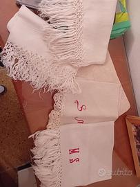 cucito ricamo Asciugamani anni 50