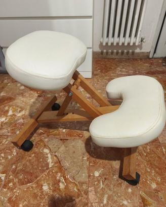 Sedia ergonomica posturale / sgabello svedese