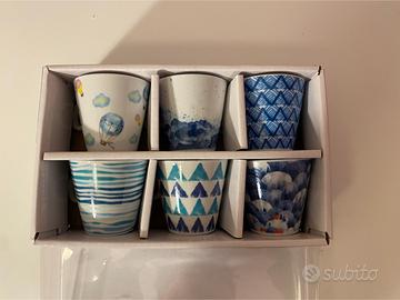 Set 6 Tazzine Ceramica - Kasaviva