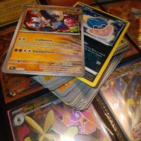 100 carte Pokemon originali rare holo reverse