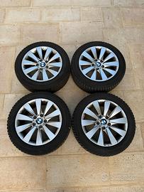4 cerchi BMW 17 + 4 gomme invernali + 4 tappeti