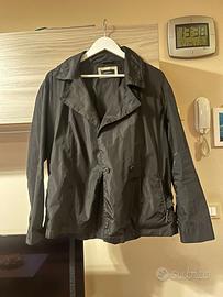 Giacca impermeabile nera Caractère