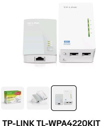 ripetitore wifi TP-LINK
TL-WPA4220KIT