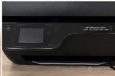 STAMPANTE  MULTIFUNZIONE HP  OFFICE 3834 WI FI