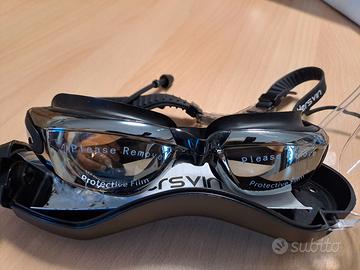 Occhialini mare piscina nuoto graduati miopia 