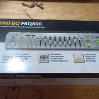 Equalizzatore Behringer MiniFBQ800